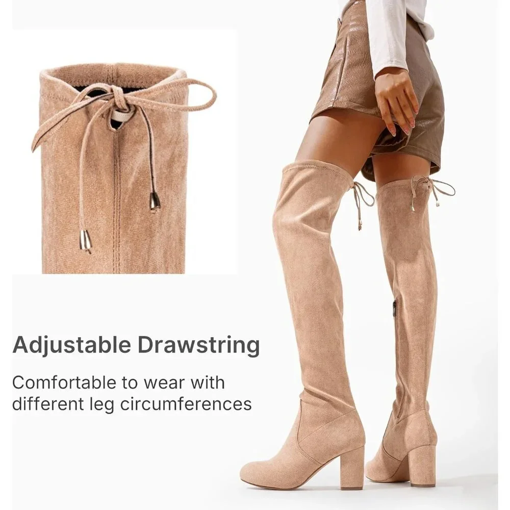 over knee